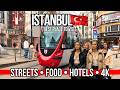 Authentic Istanbul Atmosphere Cloudy Sirkeci 4K Walking Tour Hotels Food Tulip Festival 2026 