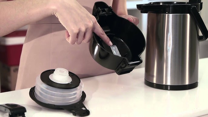 Termo Dispensador Para Café Caliente y Bebidas Frías En Acero Inoxidable 