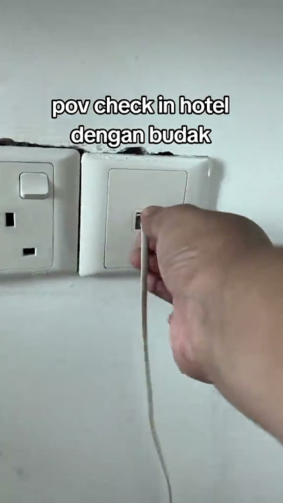 benda pertama buat bila masuk bilik hotel. video TT izwansamani #shorts