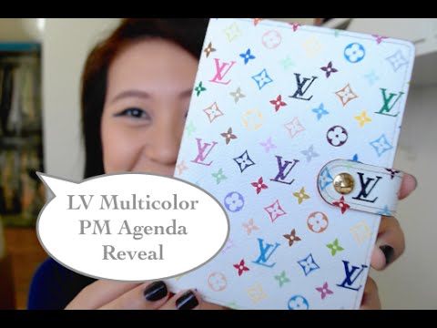 Louis Vuitton Multicolor Agenda PM reveal 