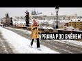 Jak vypadá Praha pod sněhem
