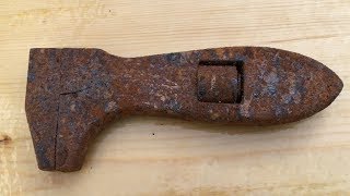 Antique Adjustable Wrench Restoration - Tool Restoration