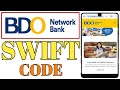 How To Get BDO Network Bank of the Philippines SWIFT CODE (BIC) In the Philippines | Payment Guide