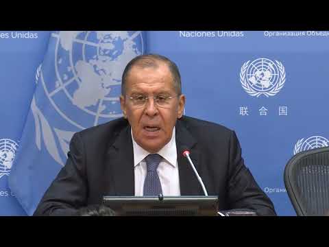 Выступление С.В.Лаврова на пресс-конференции по итогам 73-й сессии ГА ООН