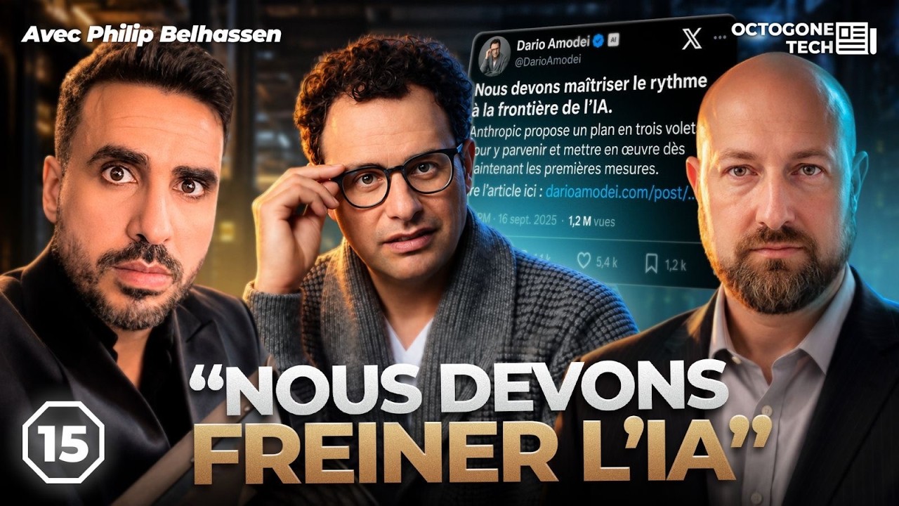 L’IA va trop vite : même ses créateurs veulent la freiner | Octogone Tech #15