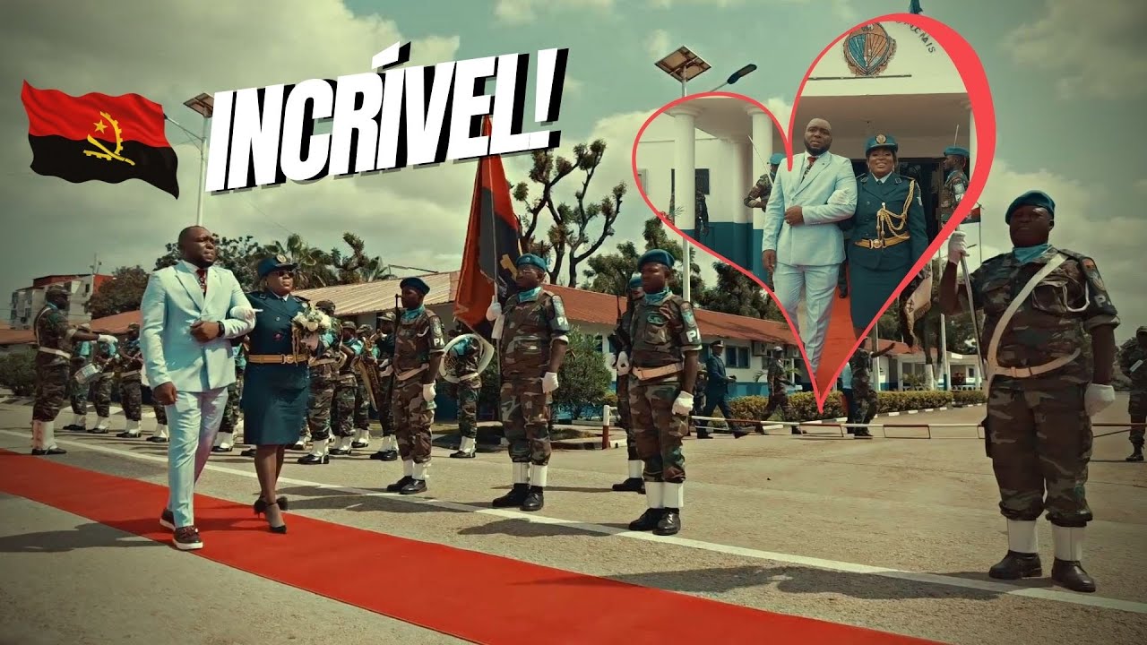 O INCRÍVEL CASAMENTO MILITAR | ANGOLA, ÁFRICA