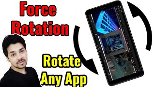Force Rotate Any App [No ROOT] || Use Instagram, Facebook In Landscape || Force Rotation Tutorial screenshot 4