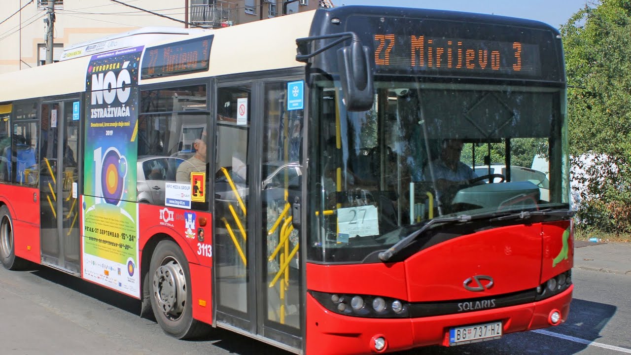 Linija 27 Trg Republike-Mirijevo 3 ( cela trasa)