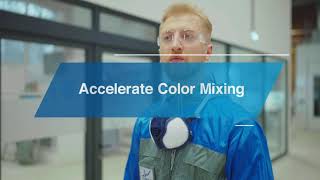 ColorMatchic – AkzoNobel’s automated mixing machine accelerates color mixing