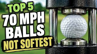 I Tested the Best Golf Balls for 70 MPH Swing Speed — The Winner Wasn’t the Softest