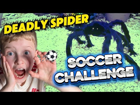 Can OSCAR Beat 'The DEADLY SPIDER' at Soccer?
