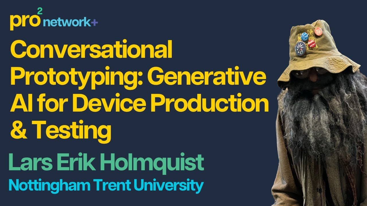 Conversational Prototyping: Generative AI for Device Production and Testing | pro² Projects Series