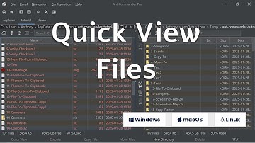 Quick View Files from your File Manager