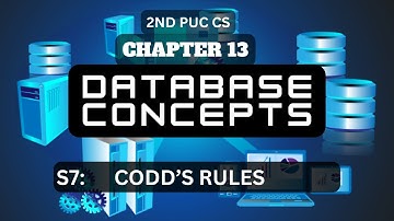 CHAPTER 13 | S7 | CODD