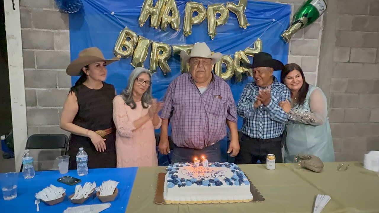 CUMPLEAÑOS DE RODOLFO GONZALES TROJES VALPARAISO