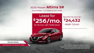 Germain Nissan | Lease a 2020 Nissan Altima SR