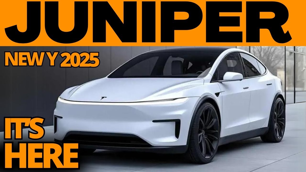 New 2025 Tesla Model Y Juniper - New Design, Increased Range and Release Date Arrive