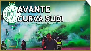 Avante Curva Sud - Torcida Do Raja Casablanca Em Clássico Contra Seu Maior Rival Wydad