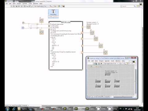 modeling MPPT under Labview with Matlab script