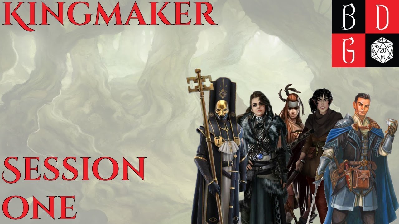 WAIT, THIS ISN'T STEAM?!?! Kingmaker: Session One dungeons and dragons cartoon