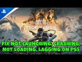 Fix Avatar: Frontiers of Pandora- From the Ashes Crashing, Not Launching, Lagging, Won't Load on PS5