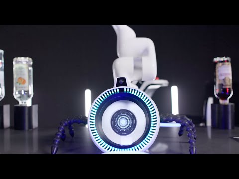Scorpion: The Robot Bartender that Creates Drinks Based on Mood and Preferences - video from Richtech Robotics