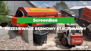 Przesiewacz Bębnowy Stacjonarny Screenbee