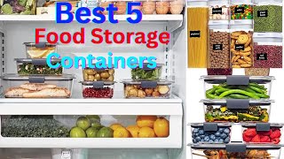 Top 5 Best Food Storage Containers in 2024