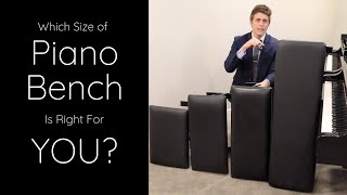 The ULTIMATE Duet & Teaching Bench, + 3 Other Sizes To Consider...