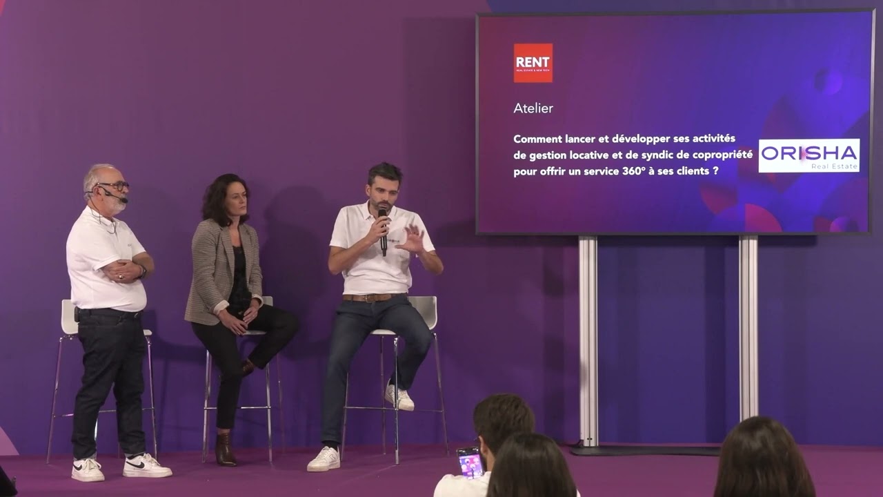 Atelier RENT 2023 - Développer la gestion locative et le syndic pour un service 360° - Orisha