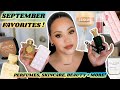 SEPTEMBER FAVORITES! PERFUME, BEAUTY, SKINCARE &amp; MORE! | AMY GLAM ❤️