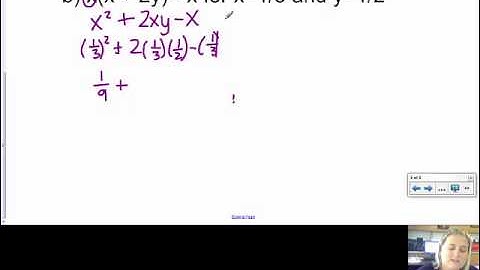 Algebra 1 Lesson 16 Part 2 Simplifying and Evaluationg Variable Expression