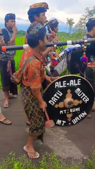 Tukang Gong andelan Ale ale datu muter montong bune #vidioshorts