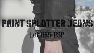 Paint Spatter Jeans