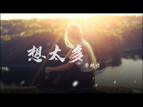 李玖哲 Nicky Lee - 想太多『是我想太多，我也这样说这是唯一能安慰我的理由。』【動態歌詞Lyrics】