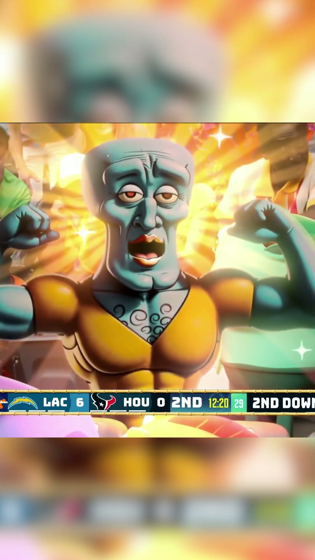 Handsome Squidward is in the building?