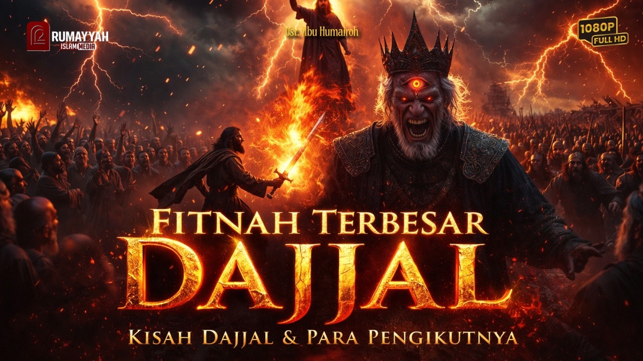 FITNAH TERBESAR AKHIR ZAMAN! Inilah Kisah Dajjal & Para Pengikutnya
