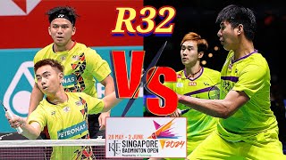 [R32]🇲🇾Goh Sze Fei-Nur Izzuddin Teruskan KEMARAAN Ke Pusingan R16👏‼️PADU‼️#singaporeopen2024