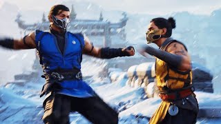 Mortal Kombat 1 - All Scorpion \& Sub Zero Scenes (MK1 2023)