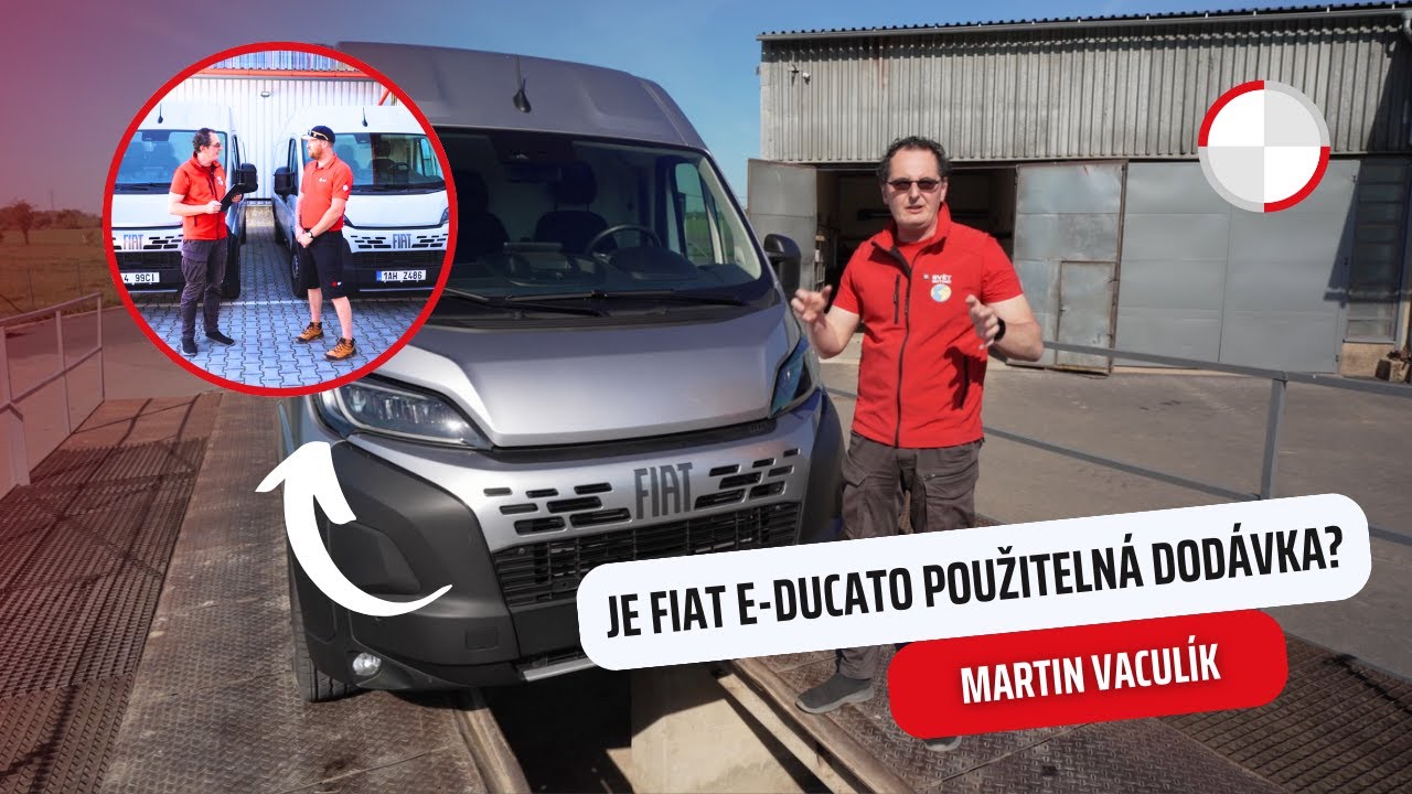Martin Vaculík tvrdí, že Fiat E-Ducato je už použitelná dodávka. Co na to kurýr DPD?