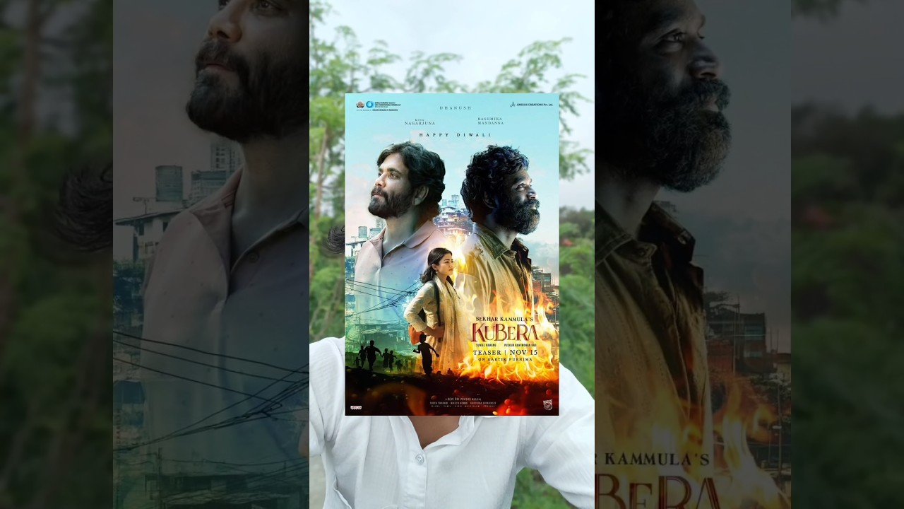 Kuberaa movie : Dhanush, rashmika mandhana, nagarjun