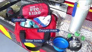 Youngsville firefighters equipped with life-saving kits for pets