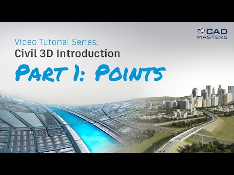 Civil 3D Tutorial 1: Points