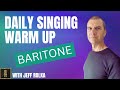 Daily singing warm up  baritone singingwarmups vocalwarmup singing vocaltechnique