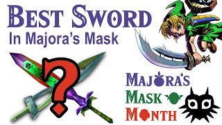 Best Sword in Majora's Mask? - Thane Gaming