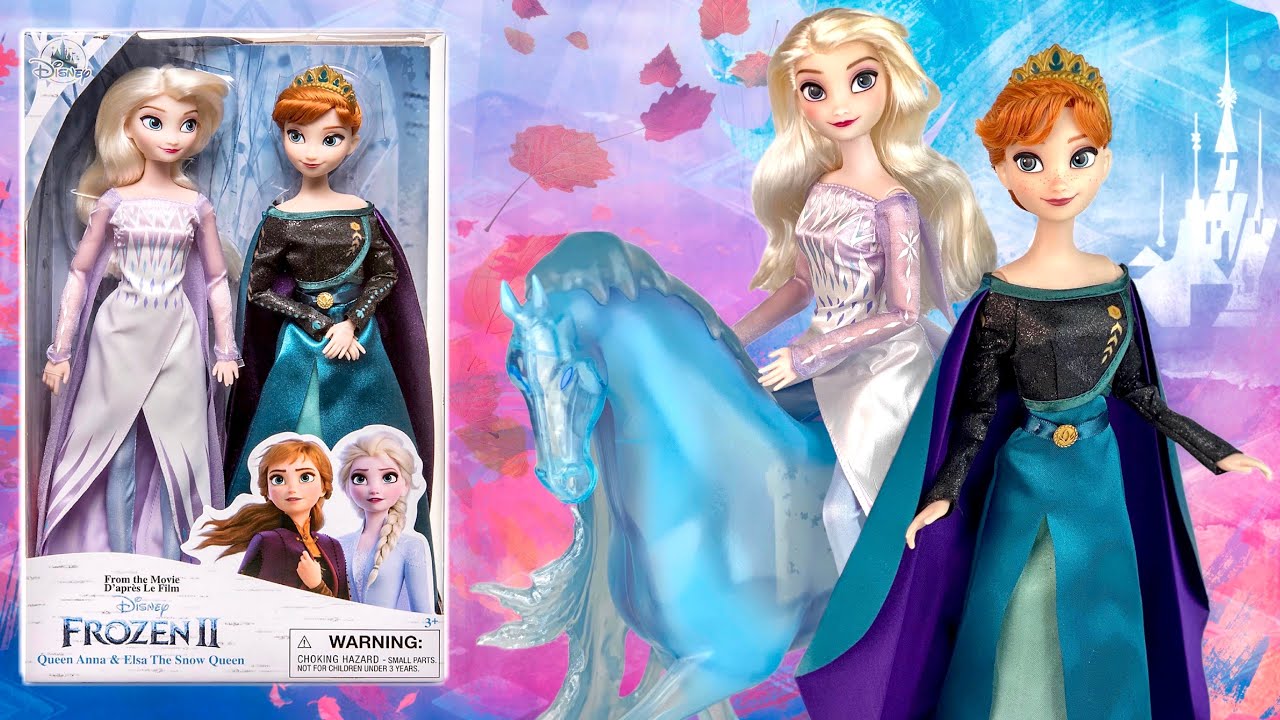 Frozen 2: Queen Anna & Elsa The Snow Queen Classic doll set Review ...