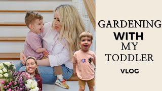 Spring Gardening, Baby Shower Decor, and Potty Training?! | Mom Life Vlog