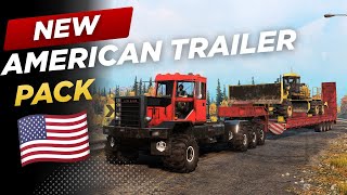 New American Trailer Pack In SnowRunner Mod