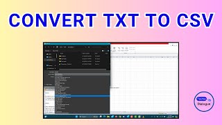 How to Convert TXT to CSV