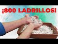 Como hacer ¡800! LADRILLOS para MAQUETA de forma MASIVA